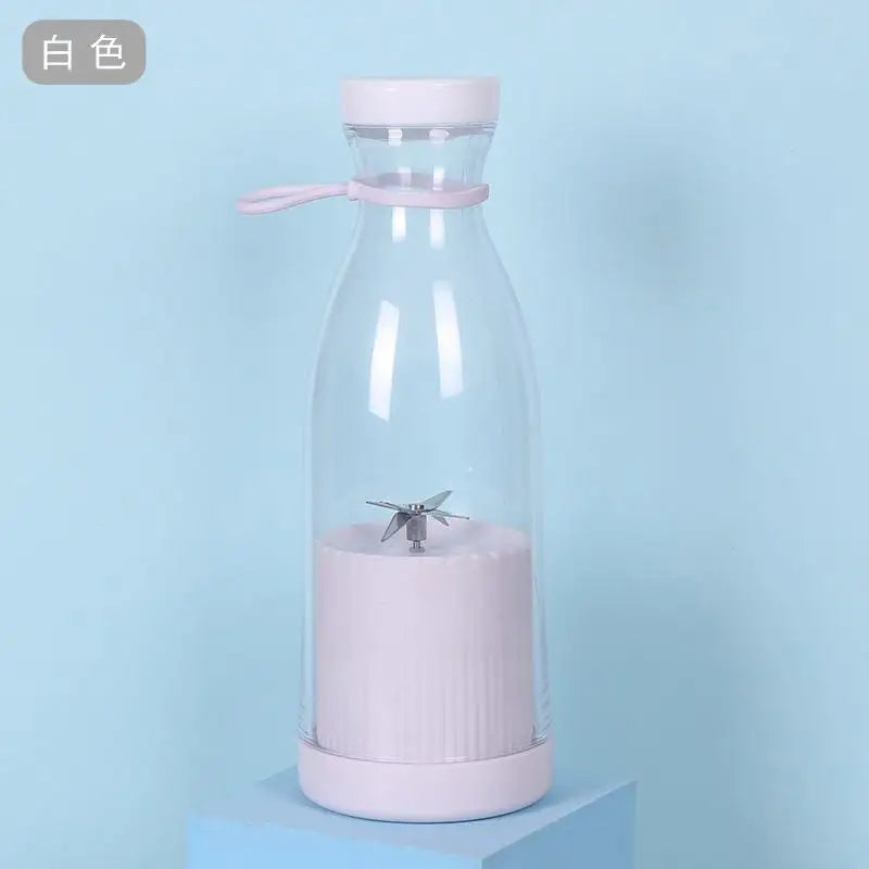 Portable Rechargeable Mini Electric Juicer Cup with 6 USB Power Supply for Home Juice Coke Cup