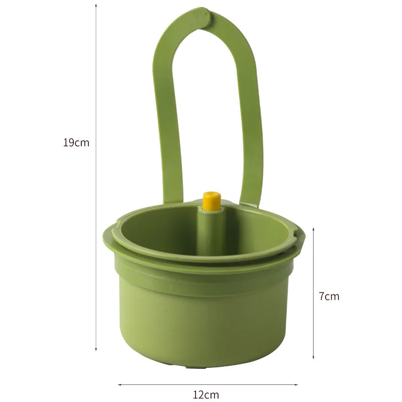 Detachable Sink Hanging Strainer Basket Quickly Drain Kitchen Garbage Filter Openable Bottom Cover Creative Multifunctional