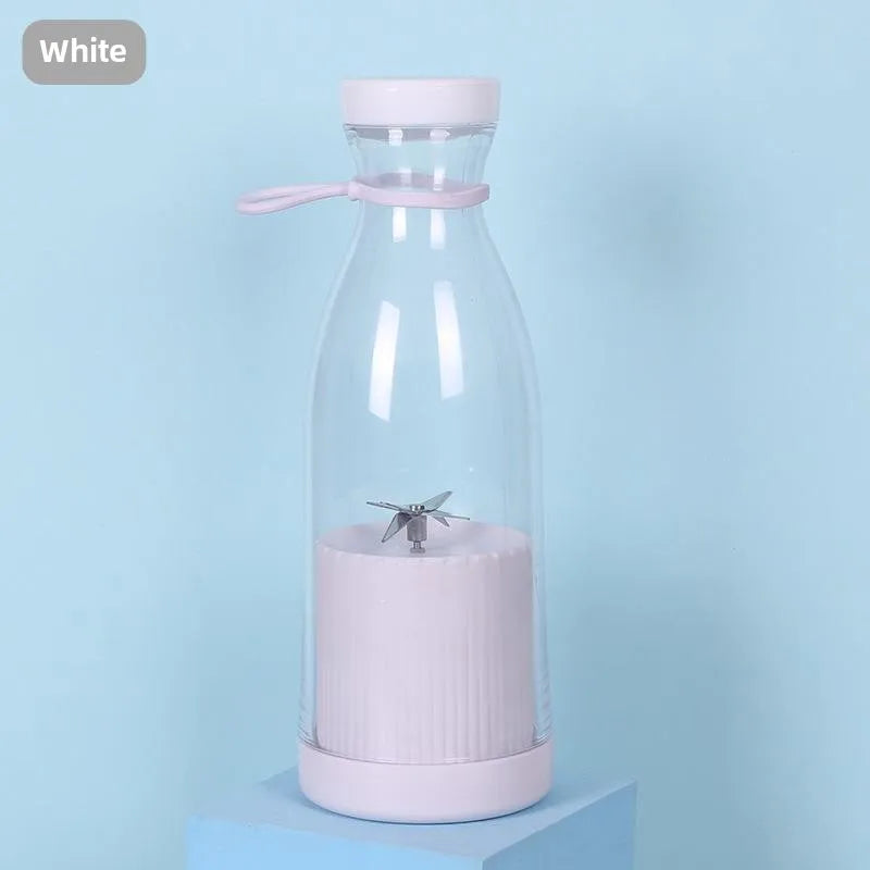 Portable Rechargeable Mini Electric Juicer Cup with 6 USB Power Supply for Home Juice Coke Cup