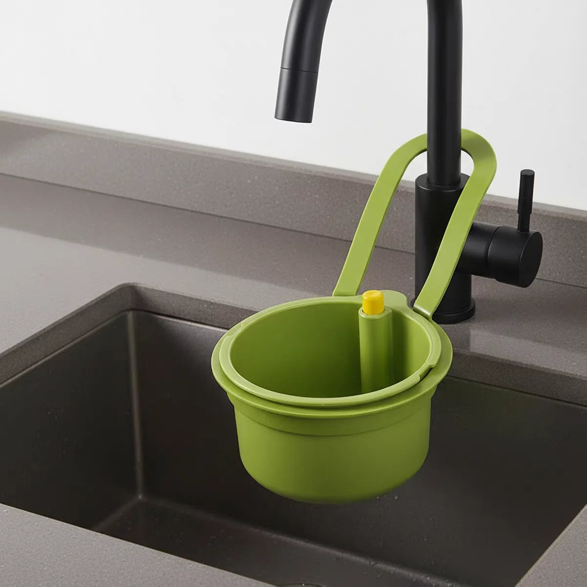 Detachable Sink Hanging Strainer Basket Quickly Drain Kitchen Garbage Filter Openable Bottom Cover Creative Multifunctional